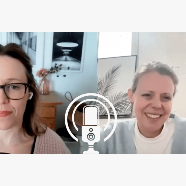 Nicola und Jenny führen ein Podcast-Interviw über Zoom zum Thema: Quiz als Freebie und Quiz-Funnel